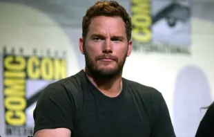 Chris Pratt discursa na San Diego Comic Con International de 2016 para “Guardiões da Galáxia Vol. 2” no Centro de Convenções de San Diego, em San Diego.