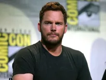 Chris Pratt discursa na San Diego Comic Con International de 2016 para “Guardiões da Galáxia Vol. 2” no Centro de Convenções de San Diego, em San Diego.