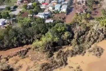 Rio Grande do Sul sofre com enchentes pela passagem de um ciclone extratropical