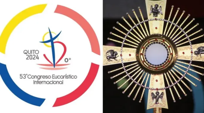 Logo do Congresso Eucarístico Internacional Quito 2024 / Eucaristia