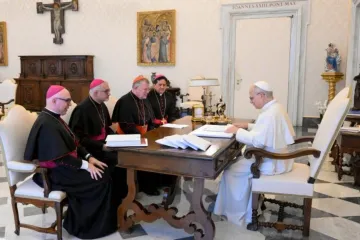 Papa Leão XIV com a presidência da CNBB