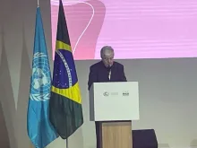 O arcebispo Giambattista Diquattro, núncio apostólico no Brasil e chefe adjunto da delegação da Santa Sé na COP 30.
