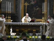 Os cardeais brasileiros Jaime Spengler e Sergio da Rocha concelebraram a missa de ação de graças pelo bicentenário das relações diplomáticas entre o Brasil e a Santa Sé com o cardeal Pietro Parolin.