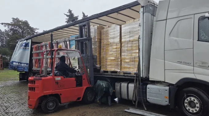 Ajuda humanitária enviadas pela papa Leão XIV para a Ucrânia