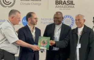 Cardeais entregam documento na COP 30.