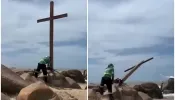 Cruz removida de praia em Parnaíba fere a autonomia da Igreja, diz área pastoral