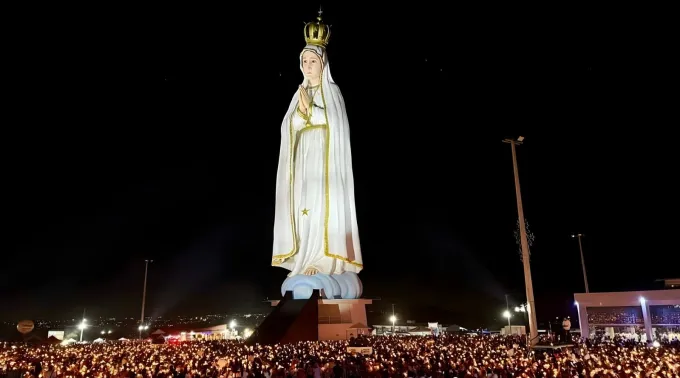 Inauguração e bênção do monumento Nossa Senhora de Fátima, em Crato,