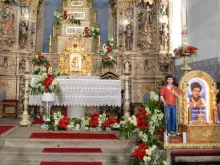 Altar da paróquia de Duas Igrejas