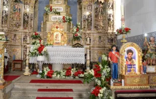 Altar da paróquia de Duas Igrejas