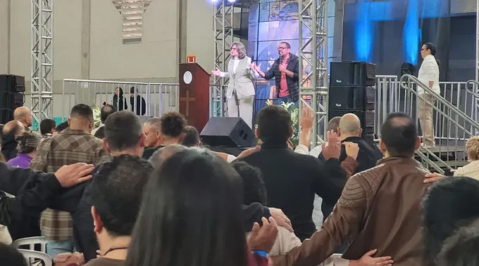 Encontro das novas comunidades do Regional Sul 1 da CNBB, na diocese de Santo Amaro (SP)