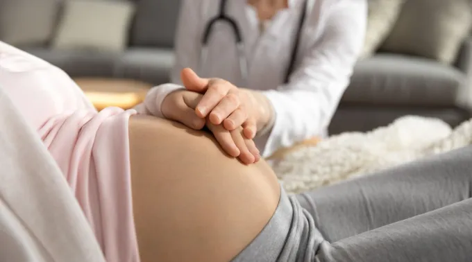 Imagem ilustrativa grávida