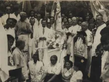 Imagem de Nossa Senhora de Fátima em Juazeiro do Norte, em 1953