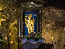 Imagem de São Miguel Arcanjo no Monte Gargano