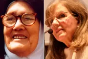 Irmã Lúcia e a médica Branca Pereira Acevedo