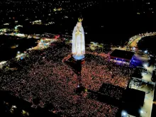 Inauguração do monumento de Nossa Senhora de Fátima