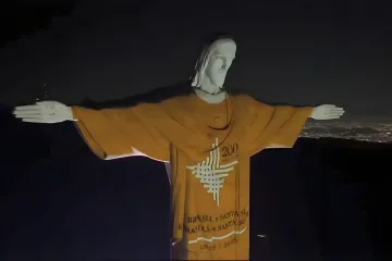 logo comemorativo do bicentenário das relações diplomáticas entre o Brasil e a Santa Sé