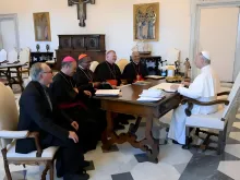 Os presidentes do CELAM,  da FABC e do SECAM entregaram hoje (1º) ao papa Leão XIV o documento “Um Apelo pela Justiça Climática e a Casa Comum"