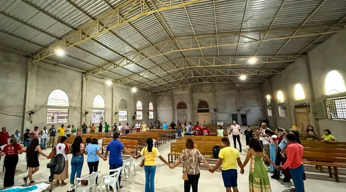 Parte interna da paróquia são João Batista