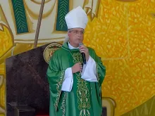 Dom José Carlos Chacorowski na missa do ato de desagravo “por santo Antônio”