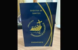 Passaporte do peregrino da diocese de Santos