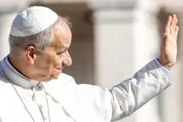 O papa Leão XIV na Audiência Geral de 17 de setembro de 2025.