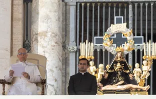 O papa na Audiência Geral desta quarta-feira.