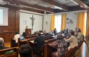 Os encontros aconteceram na sede do Pontifício Instituto Teológico João Paulo II.