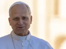 O papa durante a Audiência Geral de 8 de setembro de 2025.