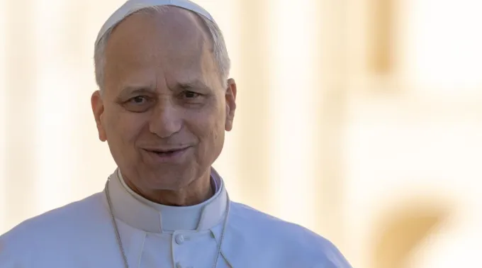 O papa durante a Audiência Geral de 8 de setembro de 2025. ?? 