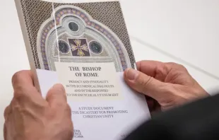 Documento sobre o papel do bispo de Roma publicado hoje (13)