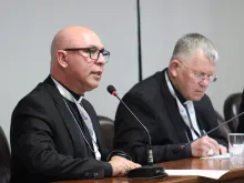 O bispo-auxiliar de Brasília, dom Ricardo Hoepers, secretário-geral da CNBB na 40ª Assembleia Geral Ordinária do CELAM.