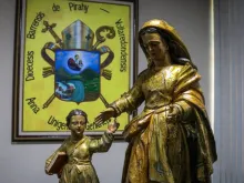 Imagem de Sant’Ana Guia foi devolvida ontem (4), a diocese diocese de Barra do Piraí depois de 17 anos