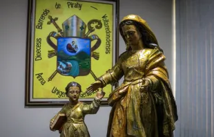 Imagem de Sant’Ana Guia foi devolvida ontem (4), a diocese diocese de Barra do Piraí depois de 17 anos