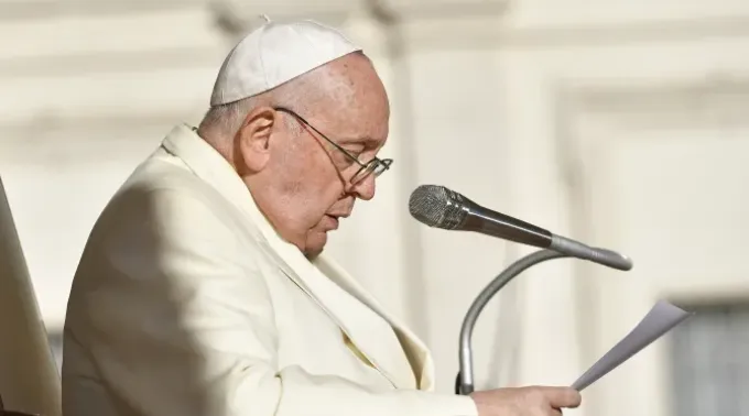 Papa Francisco pede paz na audiência geral de quarta-feira, 22 de novembro ?? 