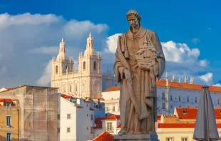 Estátua de são Vicente, em Lisboa