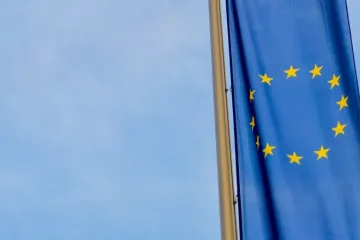 Bandeira da União Europeia.