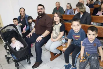 Taiana Maia e família