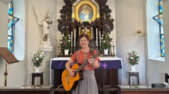 A compositora Fátima Gabrielli