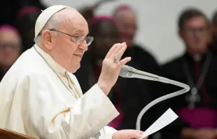Foto de arquivo do papa Francisco na Audiência Geral desta quarta-feira.