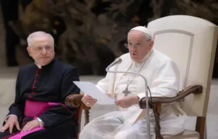 Papa Francisco em audiência geral no Vaticano em 9 de agosto de 2023.