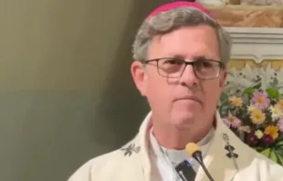 Dom Jorge Ignacio García Cuerva durante a missa de sábado, 15 de junho.