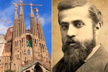 Sagrada Família em Barcelona / Antoní Gaudí.