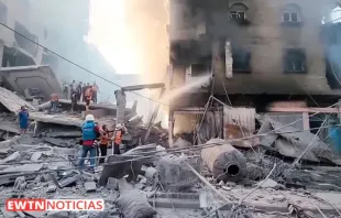 Conflito na Faixa de Gaza.