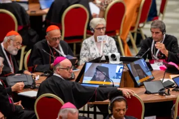 Um dos círculos menores do Sínodo da Sinodalidade.