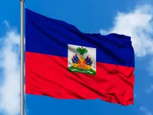 A bandeira do Haiti.