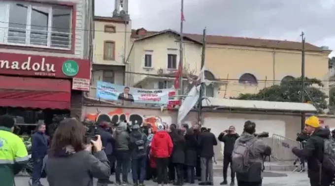 A Igreja atacada em Istambul (Turquia) . ?? 