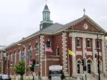 Centro Católico Newman de Saint John na Universidade de Illinois em Urbana-Champaign.