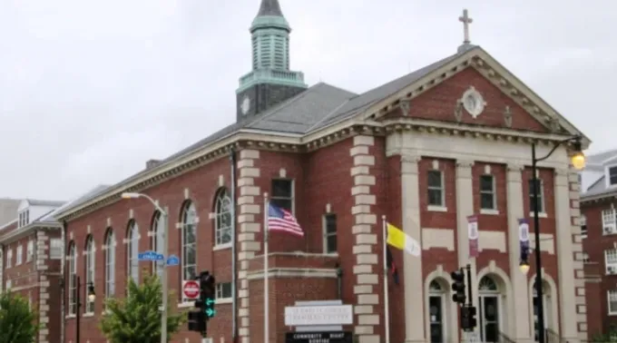 Centro Católico Newman de Saint John na Universidade de Illinois em Urbana-Champaign. ?? 