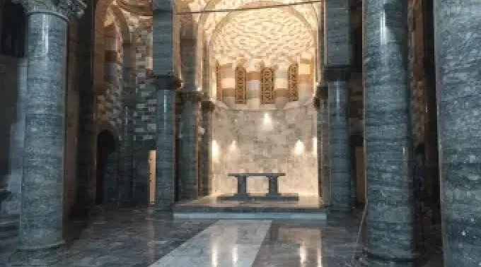 Igreja reconstruída. ?? 