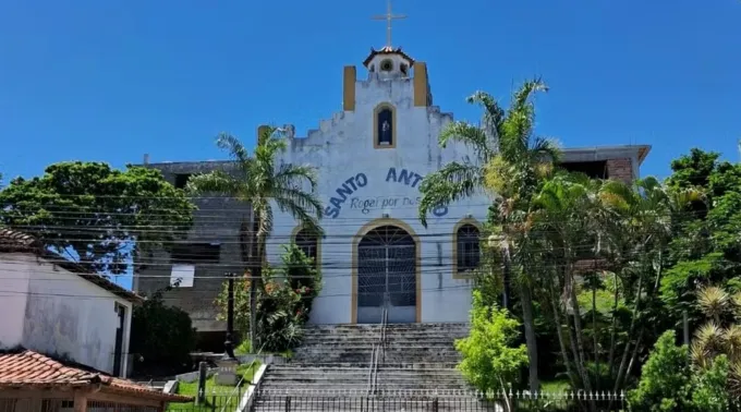 paróquia Santo Antônio, em Saquarema